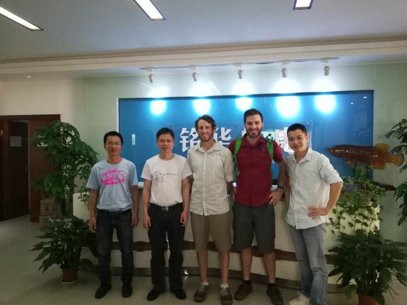 國(guó)外客戶(hù)蒞臨銘華航電參觀(guān)考察